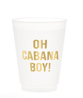 Oh Cabana Boy Cup Set